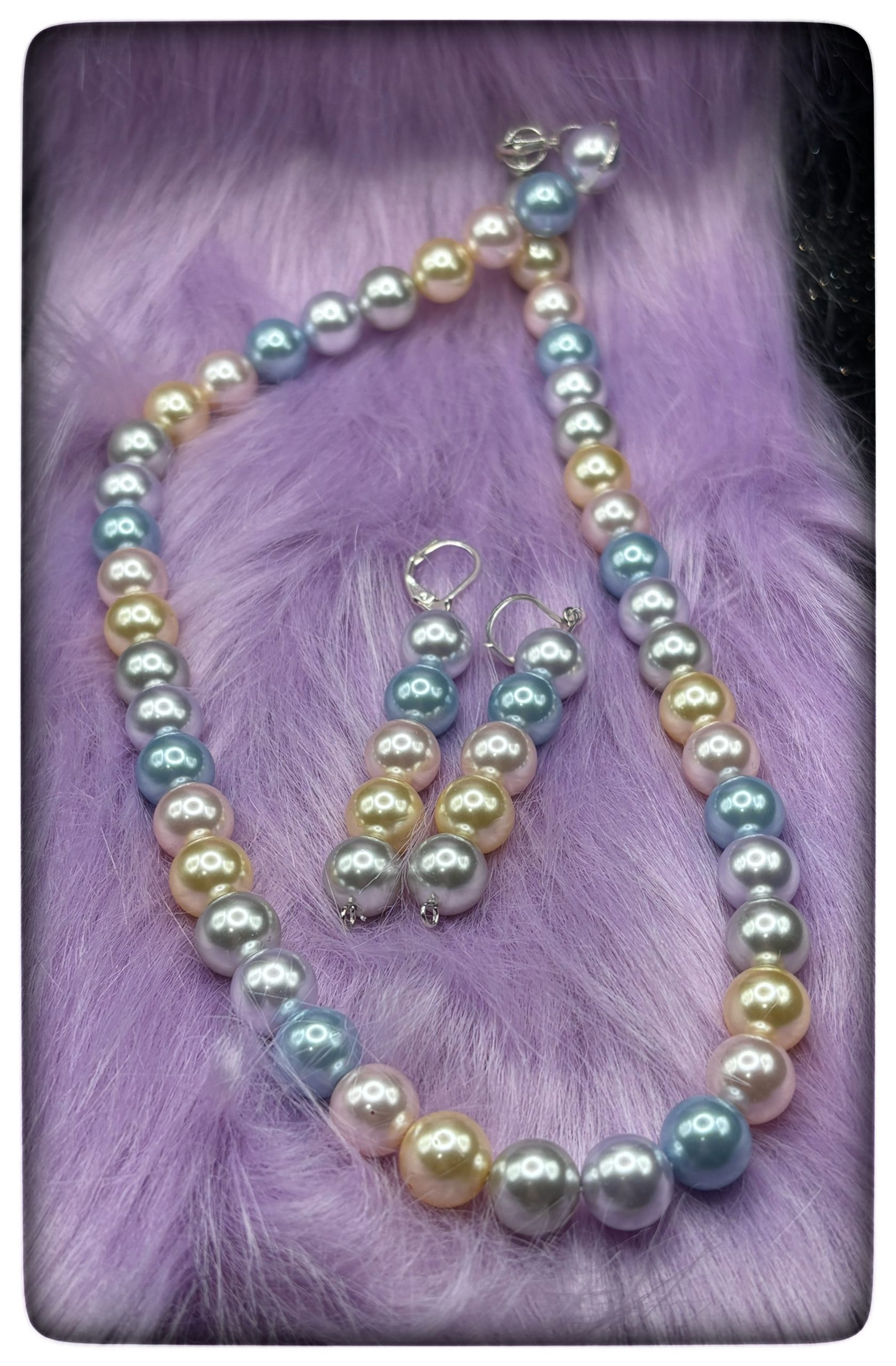 necklaces and earrings