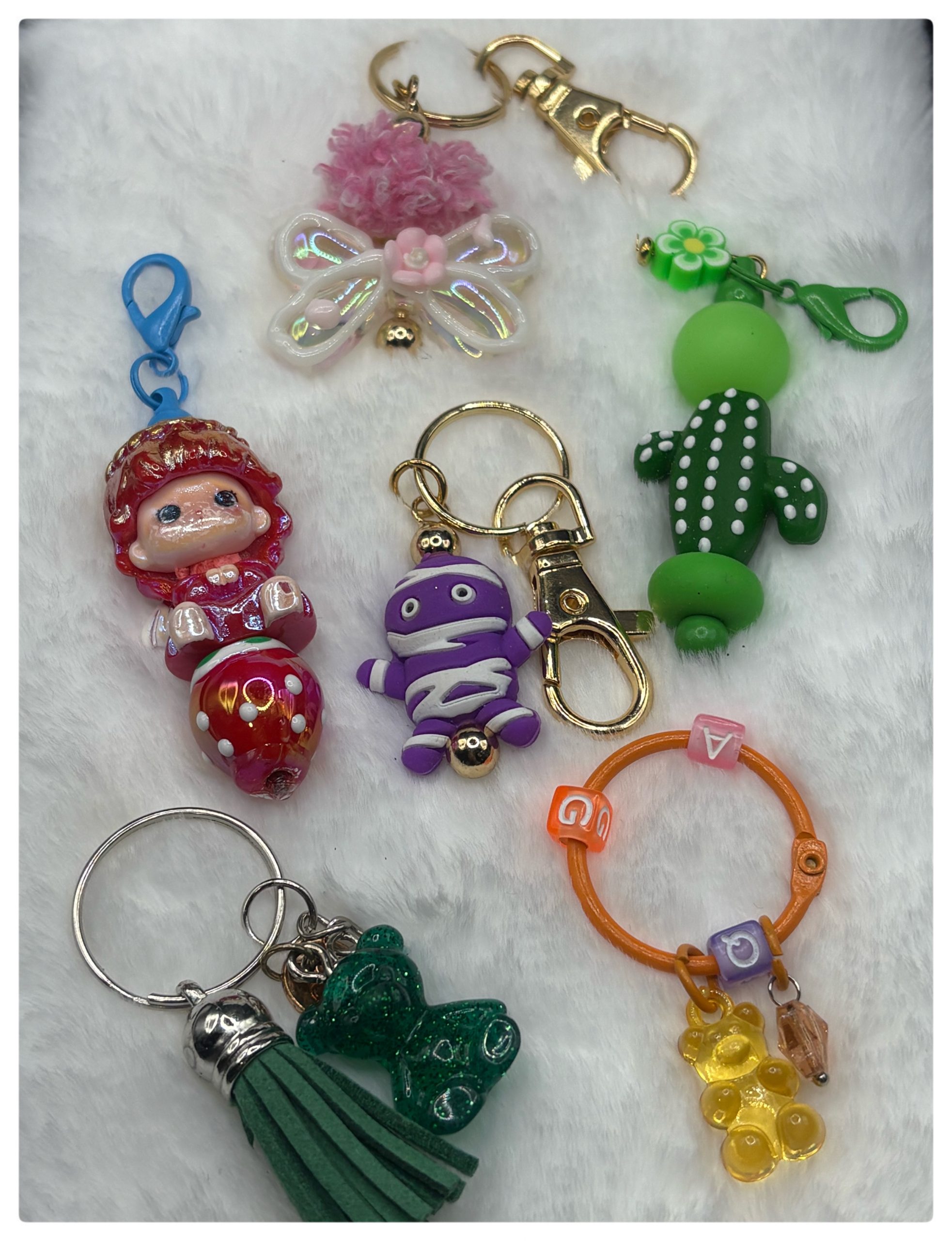 zipper pulls and charms